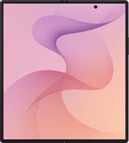 Samsung Galaxy Z Fold 8 Ultra paars violet shadow binnenkant geopend