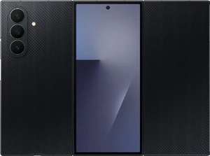 Samsung Galaxy Z TriFold black out side opened