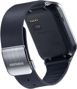 Samsung Gear 2 zwart achterkant schuin