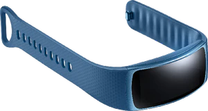 Samsung Gear Fit2 sininen kierretty avattu