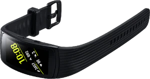 Samsung Gear fit2 pro nero ruotato aperto