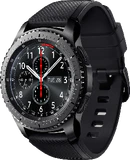 Samsung Gear S3 Frontier front rechte Seite geschlossen