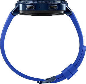 Samsung Gear Sport blauw rechterzijkant