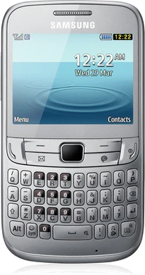 Samsung gt S3570rwabse 001 front silver