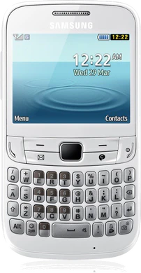 Samsung gt S3570rwabse 001 front vit