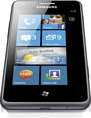 SaMsung Omnia m skæv