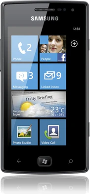 Samsung Omnia W front