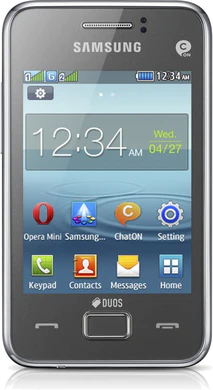 Samsung Rex 80 voorkant grijs