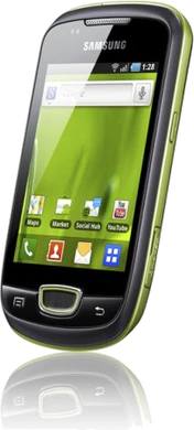 Samsung S5570 Galaxy mini copertina frontale aslant