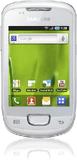 Samsung S5570 Galaxy mini copertina frontale bianco