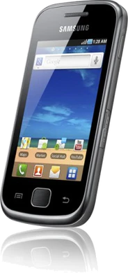 Samsung S5660 Galaxy Gio voorkant schuin
