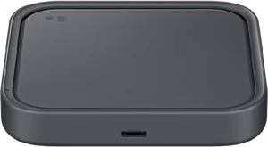 Samsung Wireless Mono Pad Fast Charging grijs bovenkant schuin