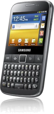 Samsung Galaxy Txt B5510 schuin