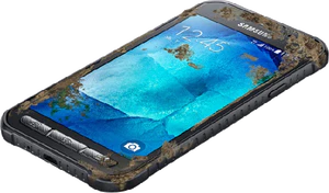 Samsung Galaxy XCover 3 zilver schuin