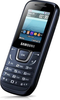 Samsung gt E1280bkaxen 002 lado derecho aslant 45 degre negro