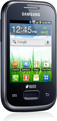 Samsung gt S5302zkaetl 006 vänster sida snett svart