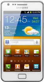 Samsung Galaxy sii wit a