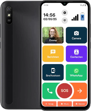 Senifone S1 zwart overzicht