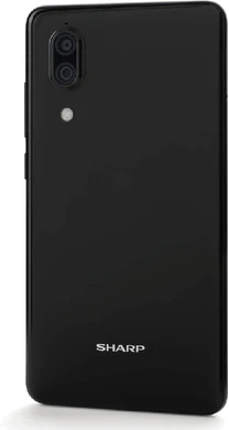 Sharp Aquos C10 musta takapuoli vasen puoli