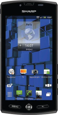 Sharp Aquos Phone SH80F couverture