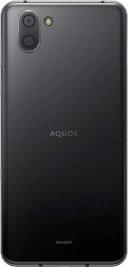 Sharp Aquos R3 zwart achterkant