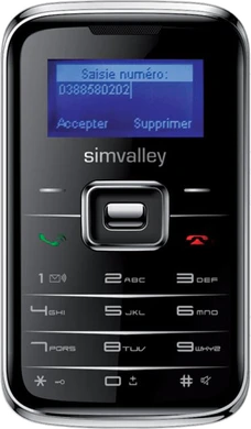 Simvalley Pico Inox rx180 noir