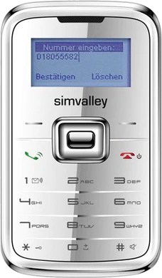 Simvalley Pico Inox rx180 argent