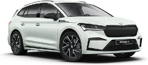 Skoda Enyaq iV verde tapa delantera lado izquierdo