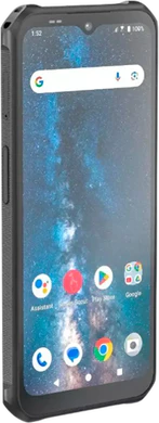 Sonim XP400 black front left side tilted ed