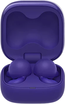 Sony LinkBuds Open violet couverture top open