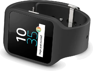 Sony SmartWatch 3 swr50 noir en rotation