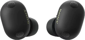 Sony WF 1000x m6 zwart earbuds buitenkant