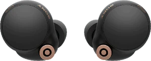 Sony WF 1000XM4 zwart buitenkant