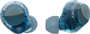 Sony WF C710N blue earbuds