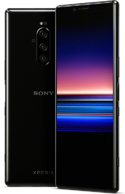 Sony Xperia 1 zwart overzicht