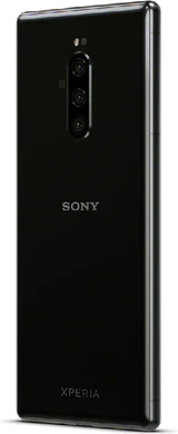 Sony Xperia 1 zwart achterkant linkerzijkant