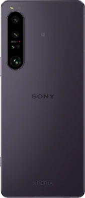 Sony Xperia 1 IV lila tillbaka