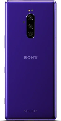 Sony Xperia 1 achterkant paars