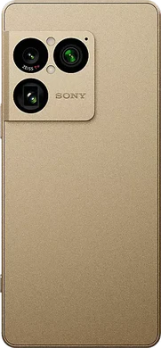 Sony Xperia 1 VIII goud achterkant