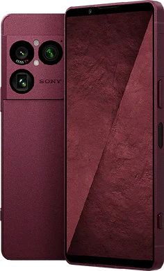 Sony Xperia 1 VIII rood overzicht
