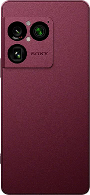 Sony Xperia 1 VIII rood achterkant