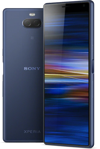 Sony Xperia 10 blauw overzicht