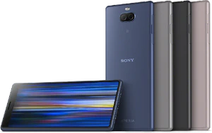 Sony Xperia 10 color overview
