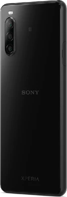 Sony Xperia 10 II zwart achterkant linkerzijkant