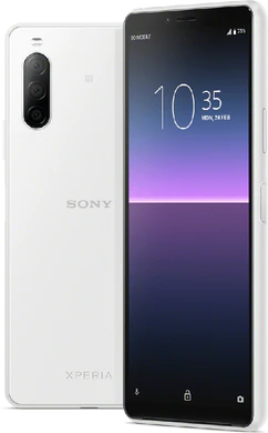 Sony Xperia 10 II wit overzicht