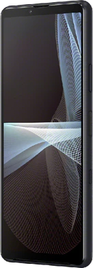 Sony Xperia 10 III svart front höger sida