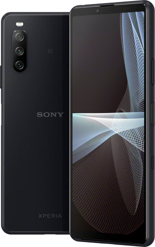 Sony Xperia 10 III zwart overzicht