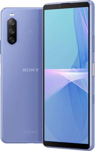 Sony Xperia 10 III viola panoramica