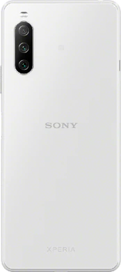 Sony Xperia 10 III vit tillbaka