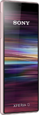 Sony Xperia 10 pink front left side